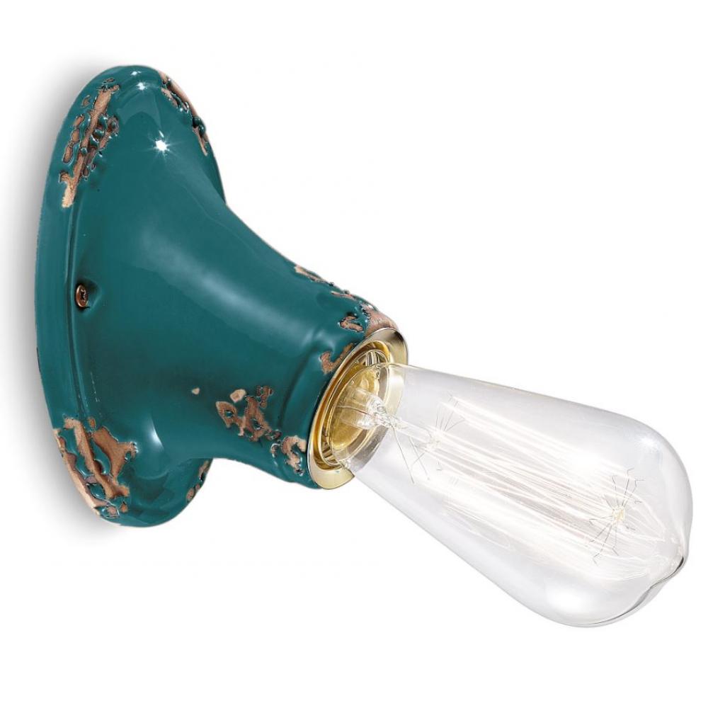 rusztikus zold fali keramia lampa vintage mediterran country nappali haloszoba frudoszoba kismeretu ferroluce c115 patinas rozsdas lampak vilagitas lameridiana lakberendezes.jpg